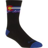 SockGuy Colorado Mountain 6in Wool Socks One Color, S/M - Men's