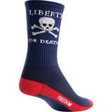 SockGuy Liberty or Death Sock One Color, L/XL - Men's