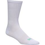 SockGuy SGX6 Sock White, S/M - Men's