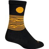 SockGuy Moonscape Sock One Color, L/XL - Men's