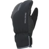 SealSkinz Barwick WP Extreme Cold Weather Cycle Split Finger Glove Black/Grey, XL - Men's