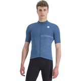 Sportful Giara Short-Sleeve Jersey - Men's Berry Blue, XL