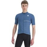 Sportful Giara Short-Sleeve Jersey - Men's Berry Blue, XXL