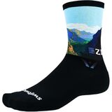 Swiftwick Vision Six Impression National Park Sock Zion, XL - Men's