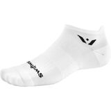 Swiftwick Aspire Zero Tab Sock White, S - Men's