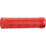 Supacaz Grizips Grips Red, Red Star Ringz, 32mm