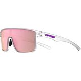 Tifosi Optics Sanctum Sunglasses Satin Clear/Pink Mirror, One Size - Men's