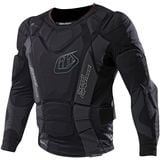Troy Lee Designs 7855 Heavyweight Long-Sleeve Protection Shirt Solid Black, S