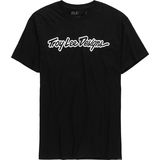 Troy Lee Designs Signature T-Shirt - Men's Signature Black, S