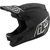 Troy Lee Designs D4 Carbon Mips Helmet Stealth Black/Silver, XL