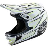 Troy Lee Designs D4 Composite Mips Helmet Pinned Light Gray, L