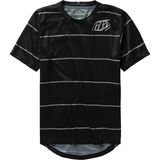 Troy Lee Designs Flowline Short-Sleeve Jersey - Boys' Revert Black, S