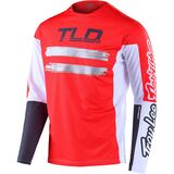 Troy Lee Designs Sprint Long-Sleeve Jersey - Boys' Marker Red/Charcoal, XL