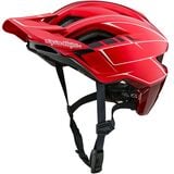 Troy Lee Designs Flowline SE Mips Helmet Pinstripe Red, M/L