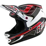 Troy Lee Designs D4 Polyacrylite Helmet Block Charcoal/Red, S