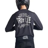 Troy Lee Designs Ruckus Long-Sleeve Ride T-Shirt - Men's Bolts Carbon, M