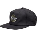 Troy Lee Designs Unstructured Strapback Global Carbon, One Size