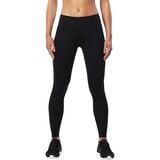 2XU Mid-Rise Compression Tights - Women's Black/Dotted Black Logo, S