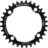 Wolf Tooth Components Drop Stop Chainring Black, 38T/96 (XT M8000) BCD