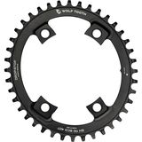 Wolf Tooth Components Drop Stop PowerTrac Shimano Asymmetric Chainring - 110 BCD Black, 42t