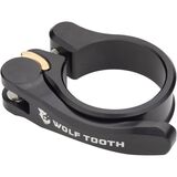 Wolf Tooth Components Quick Release Seatpost Clamp Black, 38.6mm