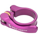 Wolf Tooth Components Quick Release Seatpost Clamp Purple, 29.8mm