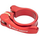 Wolf Tooth Components Quick Release Seatpost Clamp Red, 31.8mm