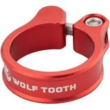 Wolf Tooth Components Seatpost Clamp Red, 39.7mm