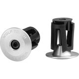 Wolf Tooth Components Alloy Bar End Raw Silver, One Size