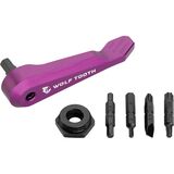 Wolf Tooth Components Axle Handle Multi-Tool Purple, One Size