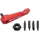 Wolf Tooth Components Axle Handle Multi-Tool Red, One Size