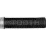 Wolf Tooth Components Wolf Tooth Echo Lock-On Grip Black Grip/Silver Collar, One Size