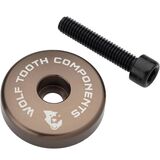 Wolf Tooth Components Stem Cap with Spacer - Limited Edition Espresso, 5mm