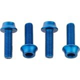 Wolf Tooth Components Water Bottle Cage Bolts Blue, One Size