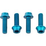 Wolf Tooth Components Water Bottle Cage Bolts Teal, One Size