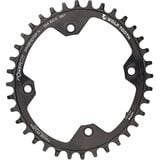 Wolf Tooth Components 104 BCD Oval Chainring Black, 34t