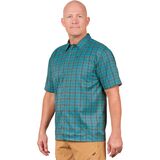 ZOIC Guide Collared Jersey - Men's Sky/Whiskey, XL
