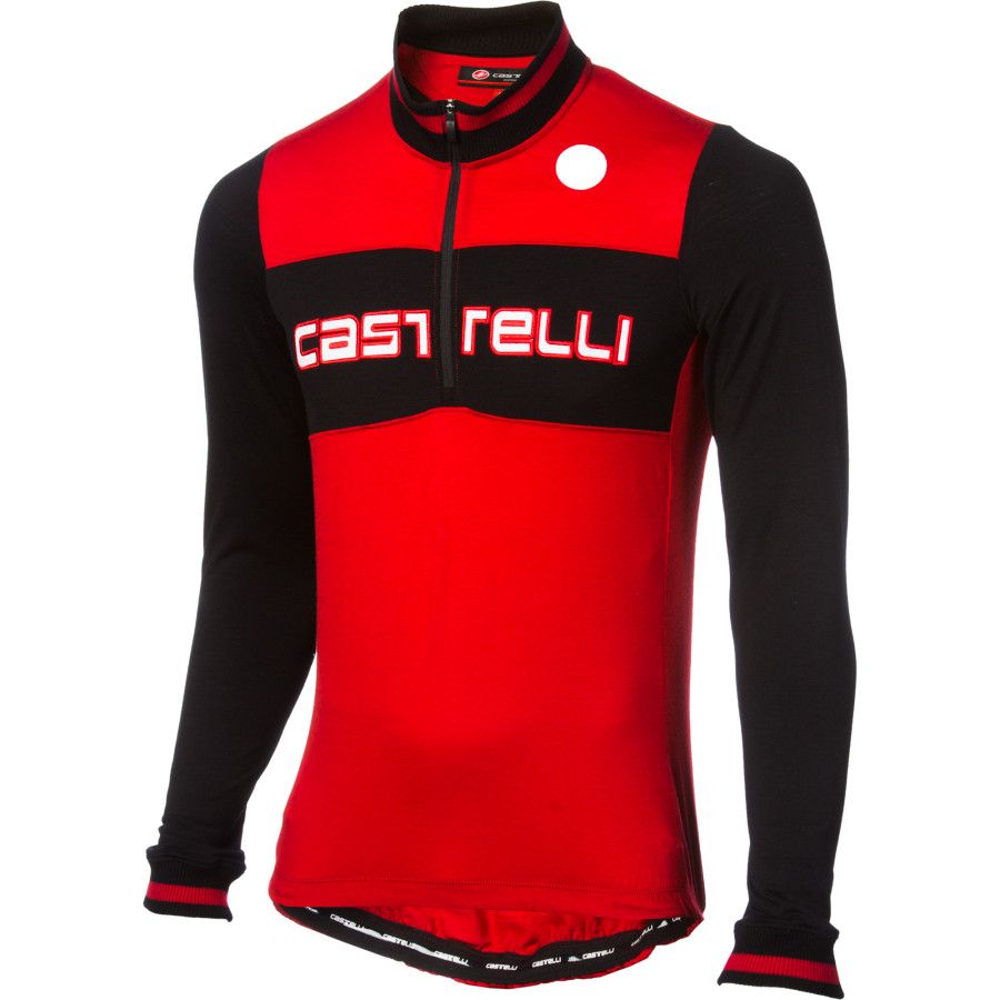 Castelli Fausto Wool Long Sleeve Jersey Competitive Cyclist
