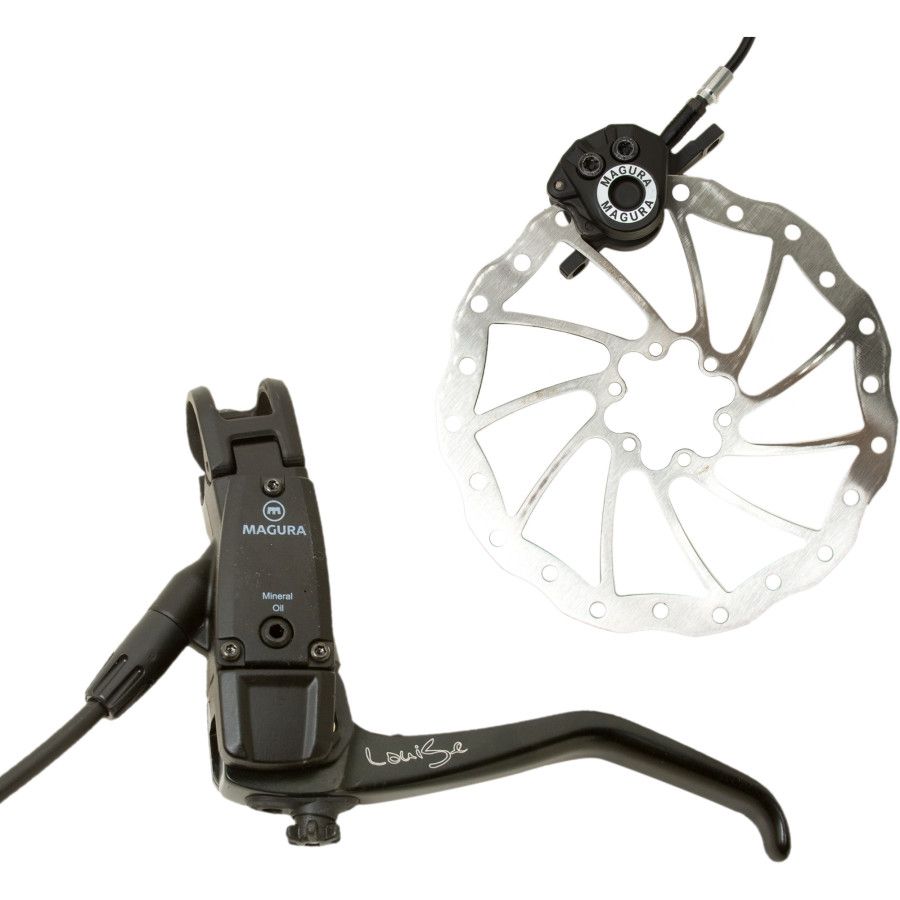 Magura USA Louise BAT Hydraulic Disc Brake Set W/Rotors & Adaptors