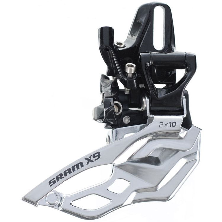SRAM X9 2x10 High Direct Mount Front Derailleur Competitive Cyclist