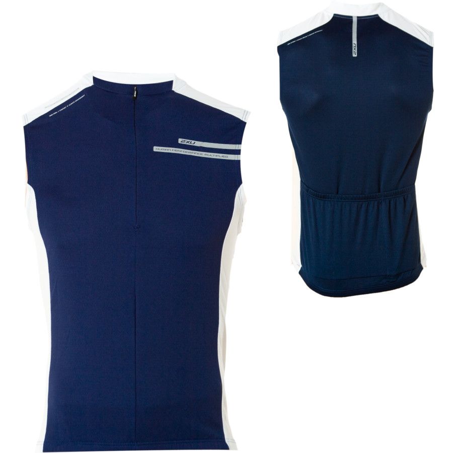 2XU Cycling Jersey Sleeveless Men's Competitive Cyclist