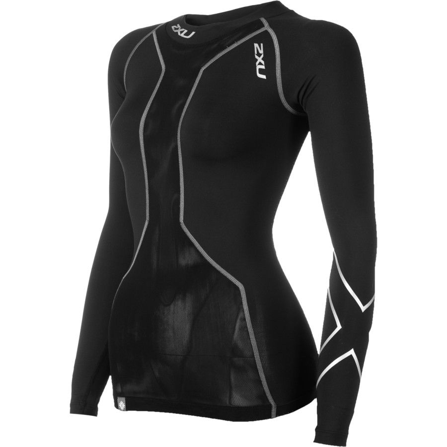 2XU Swim Recovery Women's Long Sleeve Compression Top Competitive Cyclist