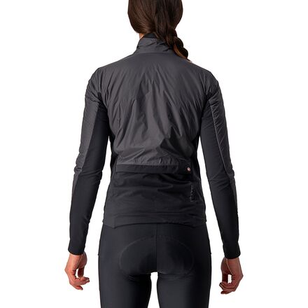 Castelli Unlimited Puffy Jacket - Women's Dark Gray/Black/Light Gray, L