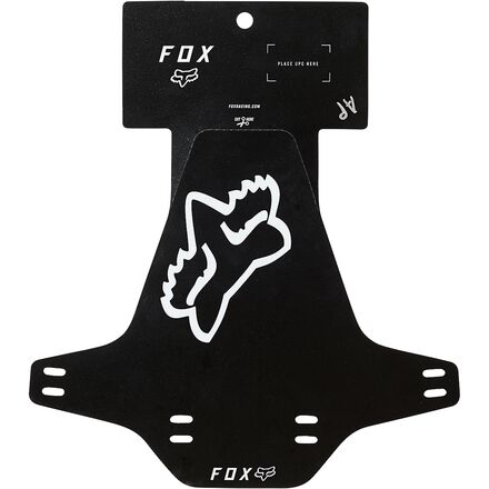 Fox Racing Mud Guard Black/White, One Size
