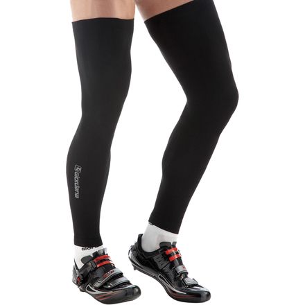 Giordana Lightweight Knitted Leg Warmer Black, XS/S