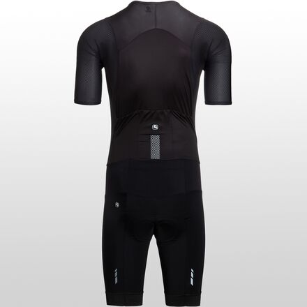 Giordana Silverline Men Short-Sleeve Doppio Suit - Men's Black, XL
