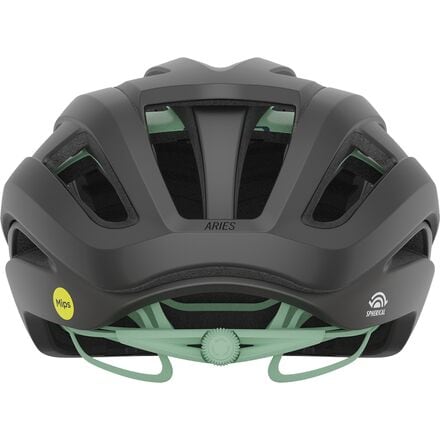 Giro Aries Spherical Helmet Matte Metallic Coal/Space Green, S