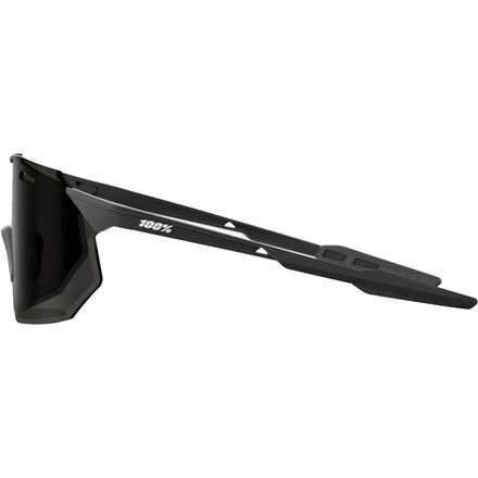 100% Hypercraft SQ Sunglasses Matte Black/Smoke, One Size - Men's
