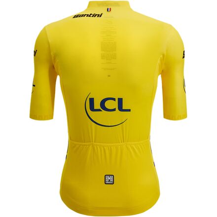 Santini TDF 2023 Official Overall Leader Jersey - Men's Giallo, XL