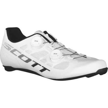 Scott Road RC Evo Cycling Shoe - Men's White/Black, 47.0